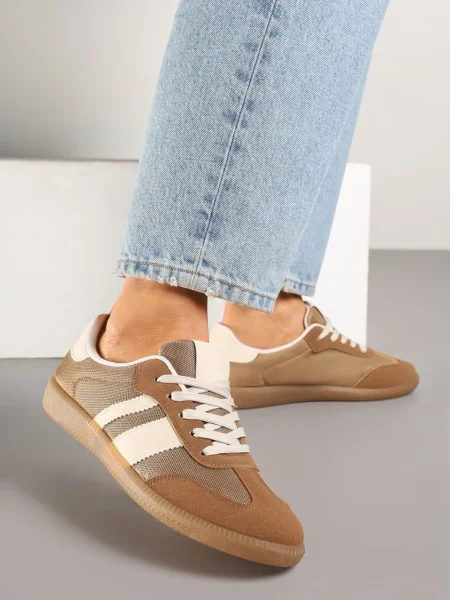 Sneakers Jenaniela închis bej