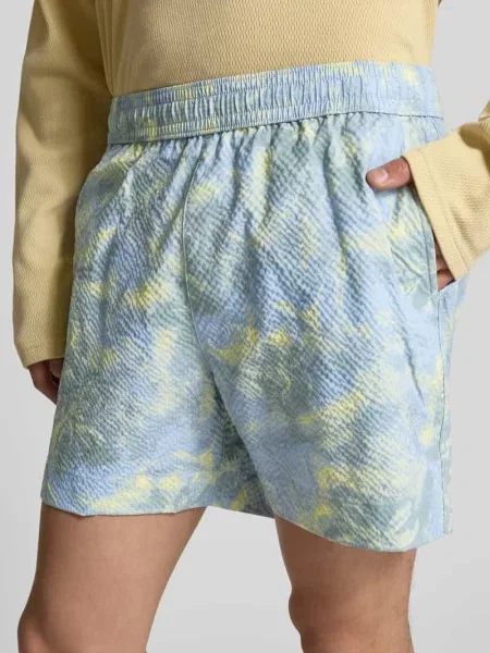 Kąpielówki Maison Kitsune z nadrukiem