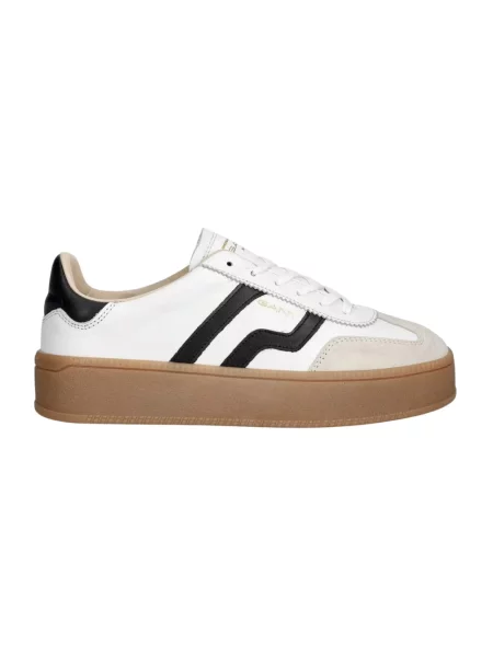 Sneakersy Gant skórzane białe