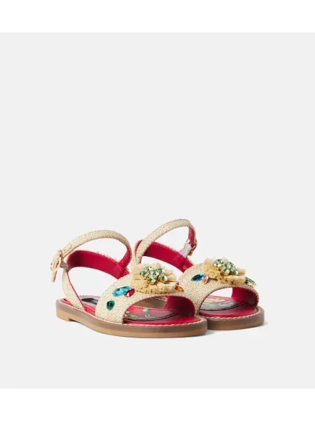 Gyerek szandál Dolce&gabbana bézs