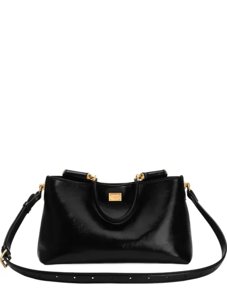 Geanta de piele Dolce & Gabbana din piele negru