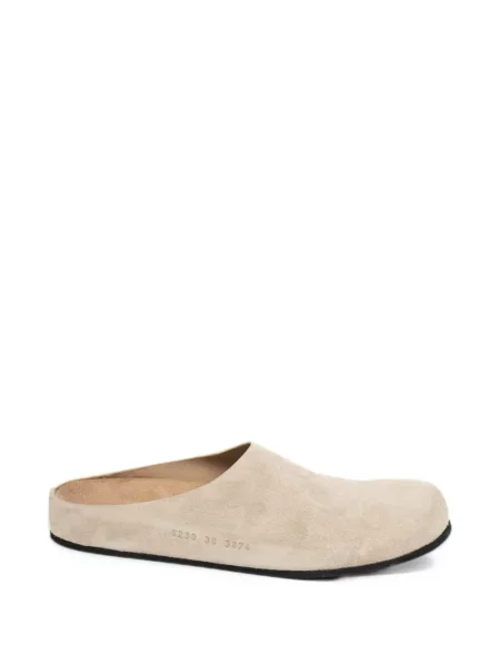 Semišové mules Common Projects bez podpatku šedé