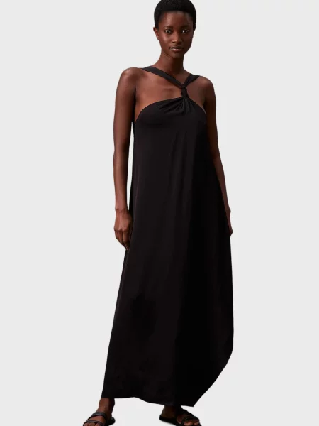 Укорочений сарафан Calvin Klein чорний