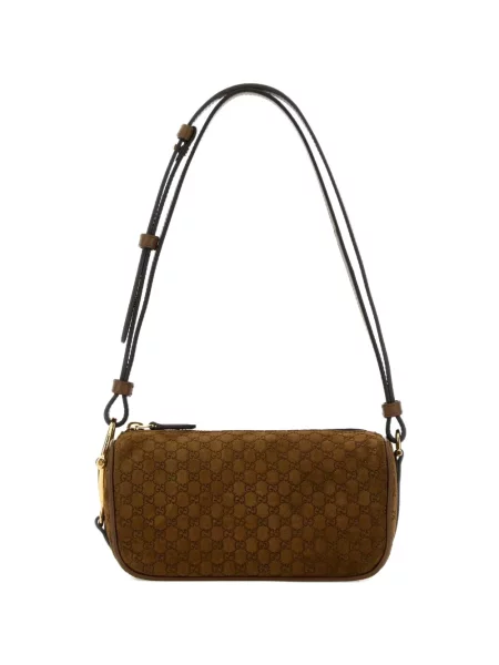 Τσάντα Gucci σουέτ καφέ