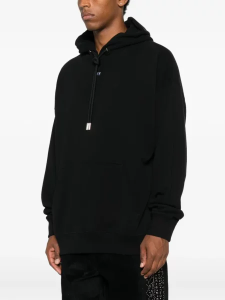 Hanorac cu glugă Off-white alb