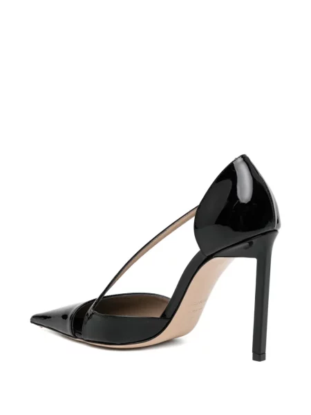Pantofi cu toc Tom Ford cu cataramă negru