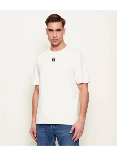 HUGO Tricou Dalile alb