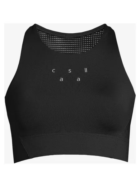 Biustonosz Casall Iconic Longline Sports czysta czerń S-AB czarny