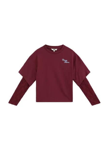 WE Fashion Tricou carmin roșu