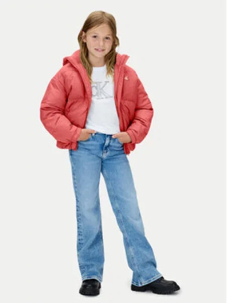 Calvin Klein Jeans Žieminė striukė rožinė