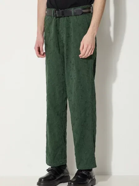 Corridor nadrág Floral Embroidered Trouser zöld