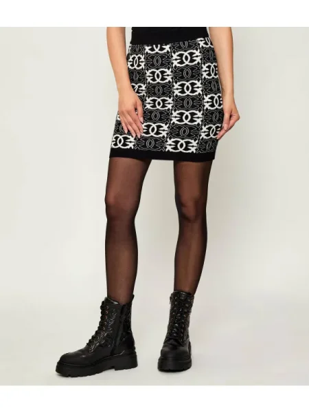 PINKO Fustă mini Bang Bang negru