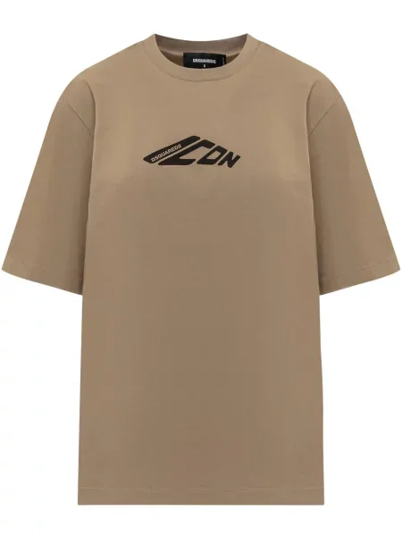 Tricou Dsquared2 cu imagine maro