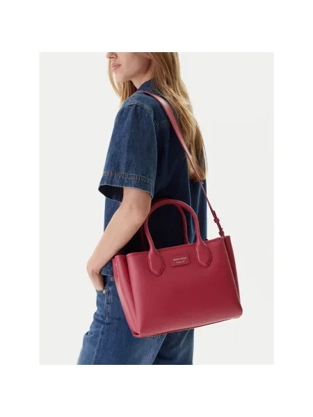 Torebka Emporio Armani bordowa