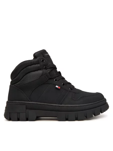 Trzewiki Tommy Hilfiger czarne