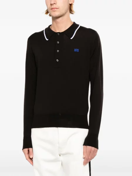 Tricou polo Wales Bonner maro