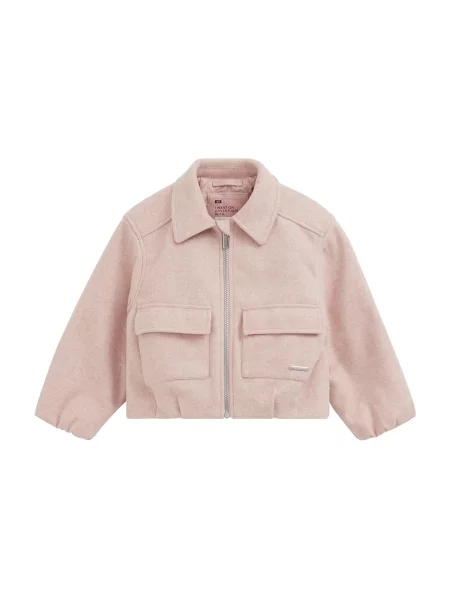 WE Fashion Φθινοπωρινό και ανοιξιάτικο μπουφάν ανοικτό ροζ