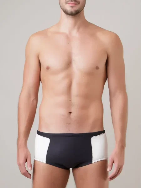 Slip de baie Amir Slama negru