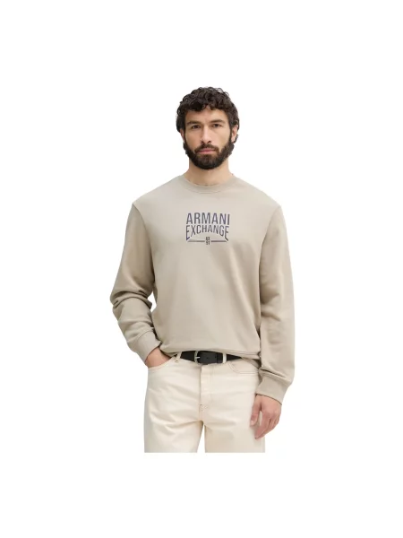 Bluza Armani Exchange beżowa