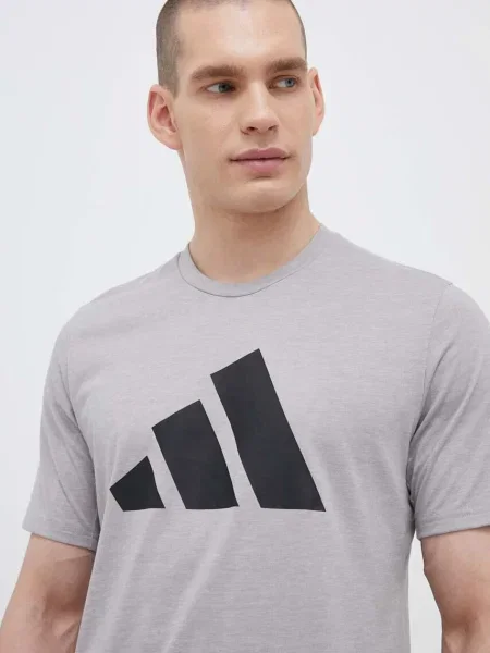 Tricou Adidas Performance gri