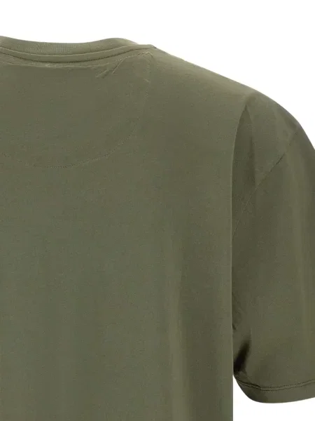 Tricou Bob cu decolteu rotund verde
