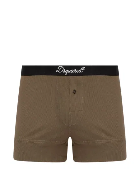 Boxeri Dsquared2 cu autograf maro