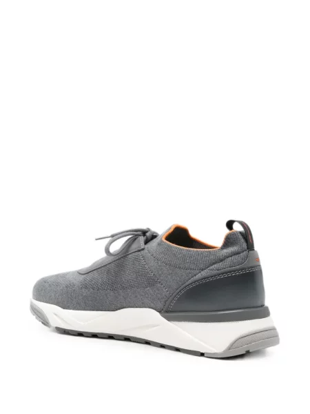 Sneakerși Santoni gri