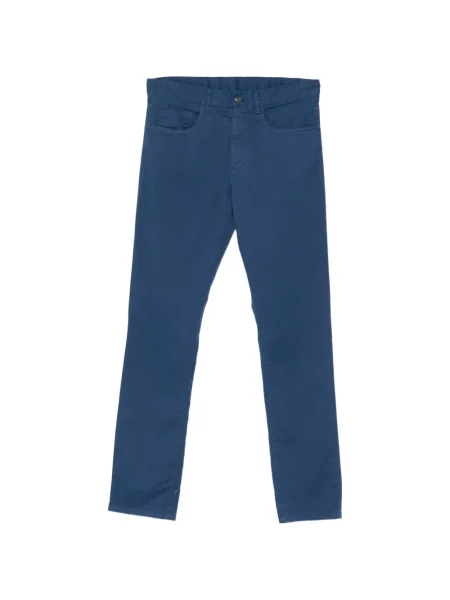 Pantaloni Canali cu 5 buzunare albastru