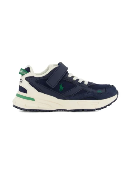 Sneakersy dziecięce Polo Ralph Lauren niebieskie