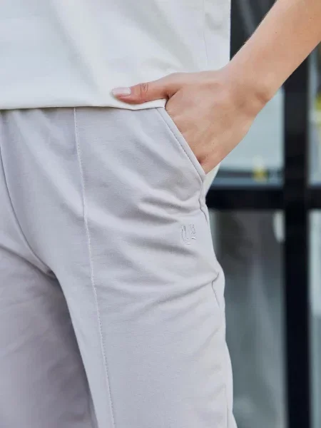 Штани спортивні Umon бавовна/еластан сірий