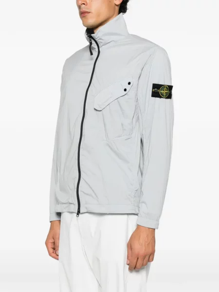 Geacă Stone Island cu strasuri gri