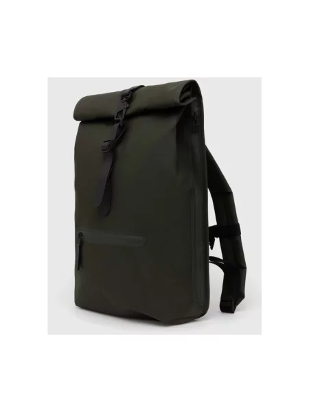 Plecak miejski Rains Rucksack Rolltop W3 17 l green zielony