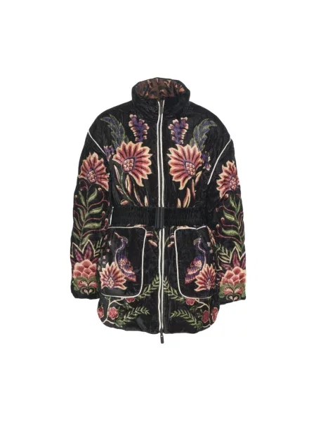 Aksamitna wielobarwność kurtka puchowa Farm Rio