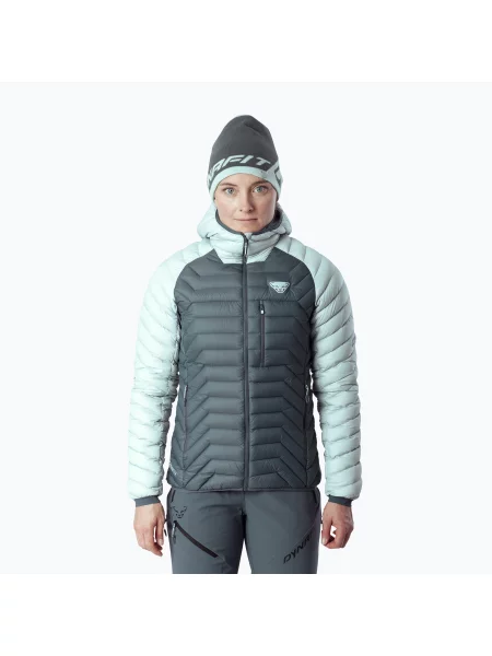 Geacă de schi de tură pentru femei DYNAFIT Radical RDS Down Hooded Jacket cloud albastru