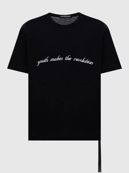 Футболка Fanie з написом Ann Demeulemeester чорна