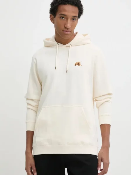 Суичър с качулка Rip Curl с качулка бежово