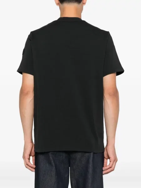 Tricou Moncler cu imagine negru