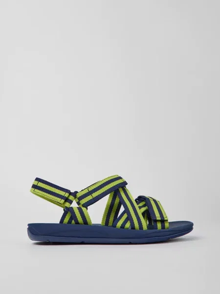 Сандалії Camper Match синьо-жовтий перероблений жовті