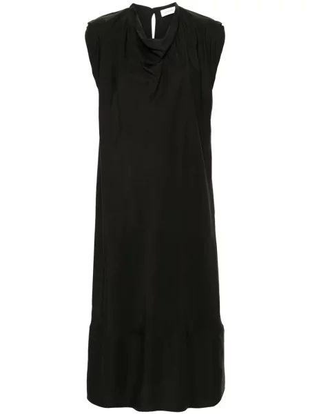 Rochie mini Lemaire scurtă de costum maro