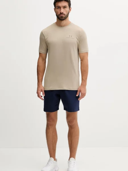 Under Armour t-shirt treningowy Rush Energy gładki zielony