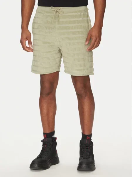 HUGO Pantaloni scurți sport Dutowel verde