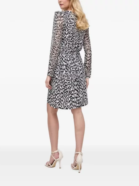 Rochie mini Morgan cu imagine cu imprimeu abstract plic