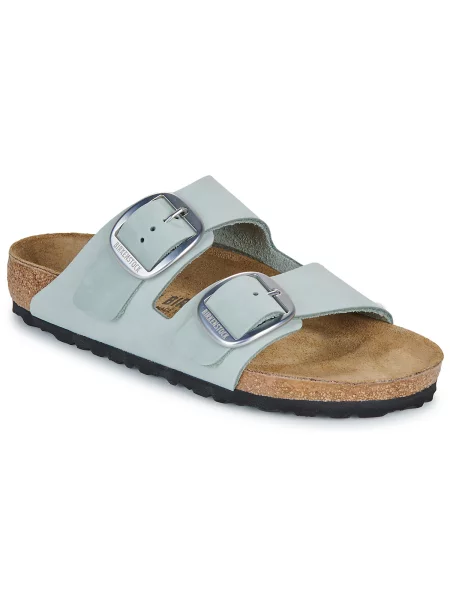 Natikači Birkenstock z zaponko zelena