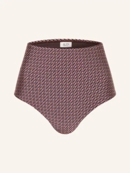 Jets Australia Majtki Bikini Z Wysokim Stanem Desert Geo braun niebieski