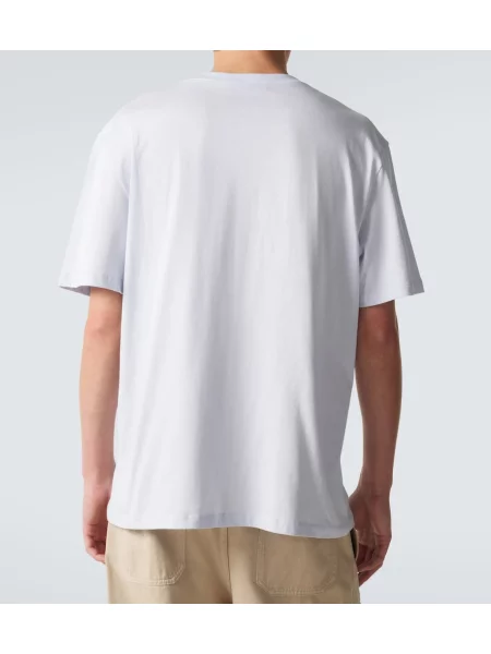 Tricou Loewe din jerseu albastru