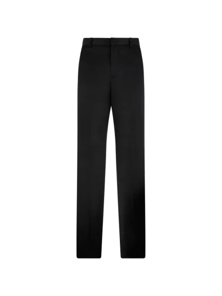 Pantaloni Billionaire din satin negru