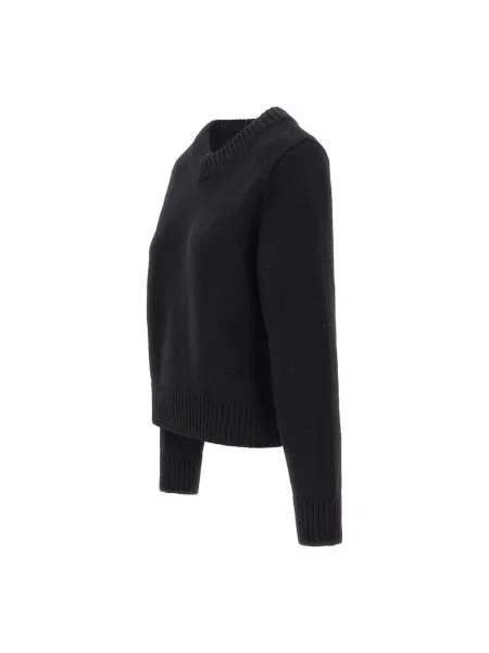 Sweter Soft Goat z kaszmiru chunky czarny