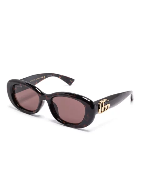 Sunčane naočale Gucci Eyewear smeđa