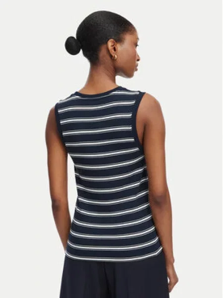 Tommy Hilfiger top za žene od pamuka plava