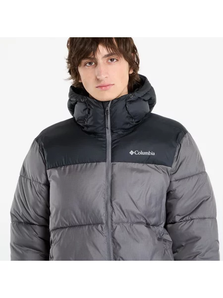Bunda Columbia s kapucňou čierna